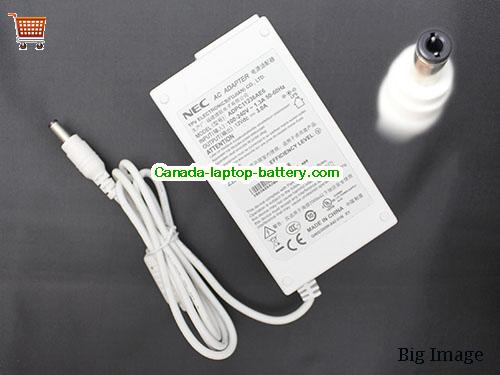 NEC  12V 3A AC Adapter, Power Supply, 12V 3A Switching Power Adapter