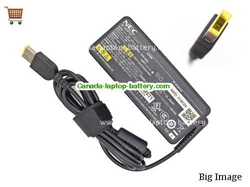 NEC PA-1650-37N Laptop AC Adapter 20V 3.25A 65W