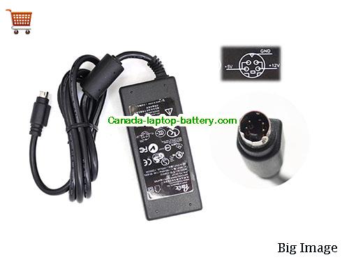 Canada Genuine ADB0512 AC Adapter P/N PS-0512P for Part II 12v 2A, 5V 2A HDD Enclosure Power Supply Power supply 