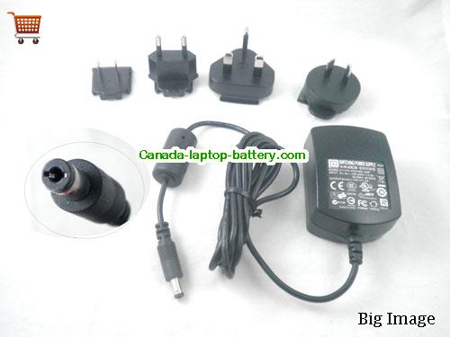 Canada Genuine Phihong PSA18R-120P AC Adapter Charger with 4 Plugs 12v 1.5A Power supply 