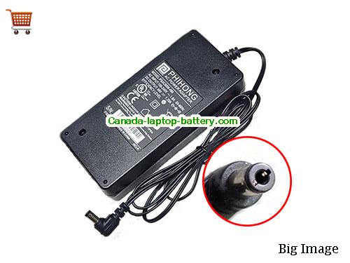 Canada Genuine PSAC60W-480 ac adapter PHIHONG 48V 1.25A POE Monitor PSU Power supply 