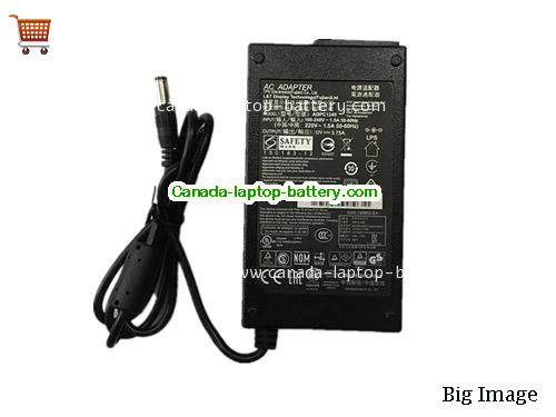 PHILIPS ADPC12416AB Laptop AC Adapter 12V 3.75A 45W