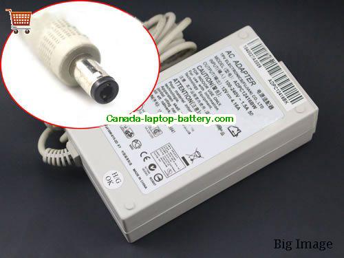 Canada Genuine 12V 4.16A ADPC12416AW ADPC12416BW LSE9901B1250 White LCD Monitor Power Supply Charger Power supply 