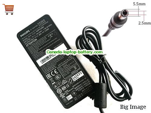 PHILIPS 276E8F Laptop AC Adapter 20V 3.25A 65W