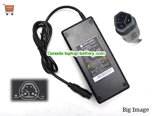 Canada Genuine 4Pins PHYLION SSLC084V42XH Li-ion Battery Charger 42.0v 2.0A 84W for Electric bikes Power supply 