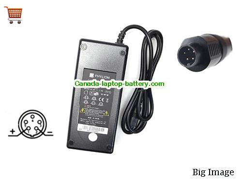 PHYLION  42V 2A AC Adapter, Power Supply, 42V 2A Switching Power Adapter