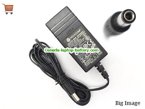 POLYCOM  12V 1A AC Adapter, Power Supply, 12V 1A Switching Power Adapter