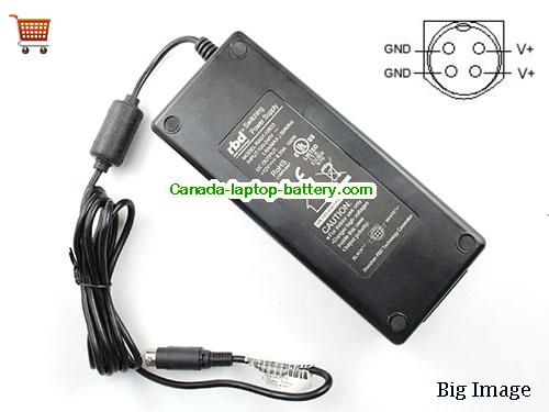 Canada Genuine Rbd RA07-12833 Switching Power Supply 12V 8.33A AC Adapter Round with 4 Pin Power supply 