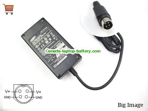 Canada Supply ac adapter for Samsung 12V 4A 4PIN ADP-5412A 4PIN charger Power supply 