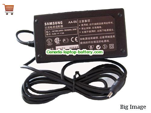 SAMSUNG  8.4V 1.5A AC Adapter, Power Supply, 8.4V 1.5A Switching Power Adapter