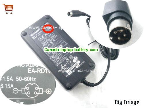 SHARP EA-PD1V Laptop AC Adapter 19.5V 6.15A 120W