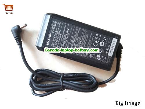 SHARP  20V 2A AC Adapter, Power Supply, 20V 2A Switching Power Adapter