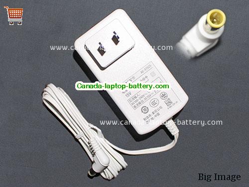 Canada Genuine White Sony AC-E1525 AC Adaoter for SRS-XB3 SRS-X55 15v 2.5A 37.5W Power supply 