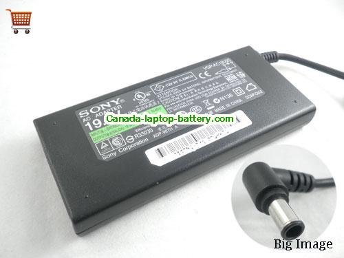 SONY VAIO VGN-BX41VN Laptop AC Adapter 19.5V 4.7A 92W