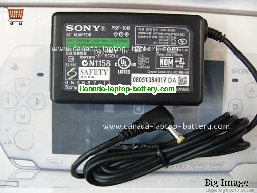 Canada SONY 5V 2A  ADP-10YB A BC-TRN MCS-AC1 PSP-100 PSP-380 AC Adapter Power supply 