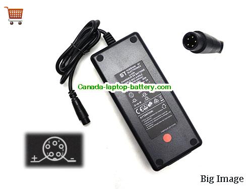 Canada Genuine ST SHC-8100LC 36V 2A 72W Li-ion Battery Charger for Electric Bikes 5 Pins Power supply 