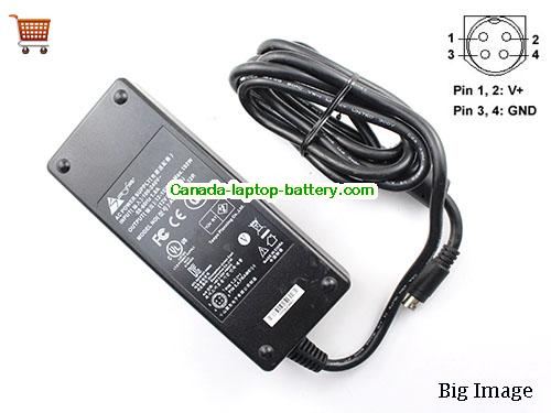 Canada Genuine Sun Fone ACD120C-12R AC Power Supply 12v 8.33A Round with 4 Pin Power supply 