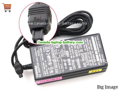 TOSHIBA PORTEGE 3490 Laptop AC Adapter 15V 3A 45W