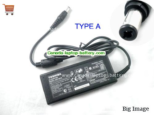 TOSHIBA PORTEGE 4010 Laptop AC Adapter 15V 3A 45W