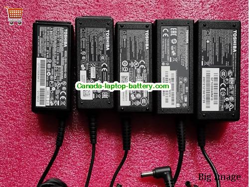 TOSHIBA SATELLITE PSCPJA-02N01H Laptop AC Adapter 19V 2.37A 45W
