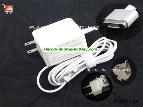 APPLE A1465 Laptop AC Adapter 14.85V 3.05A 45W