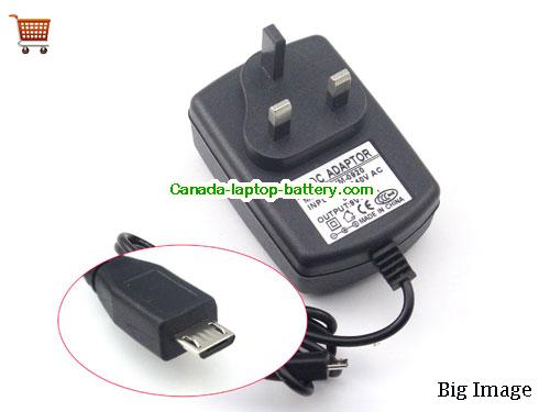 Canada Universal Brand 9V 2A Ac adapter Power Supply YM0920 Micro USB Tip UK Style Power supply 