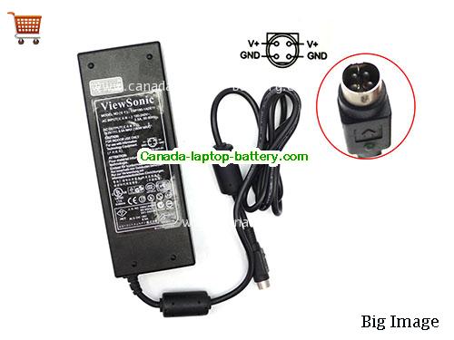 ViewSonic  19V 9.5A AC Adapter, Power Supply, 19V 9.5A Switching Power Adapter