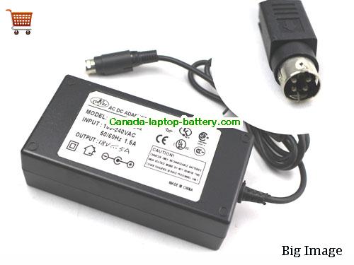 Canada Ac adapter for XINYUE 18V 5A SUNY-PD1805 90W supply power adapter 4PIN Power supply 