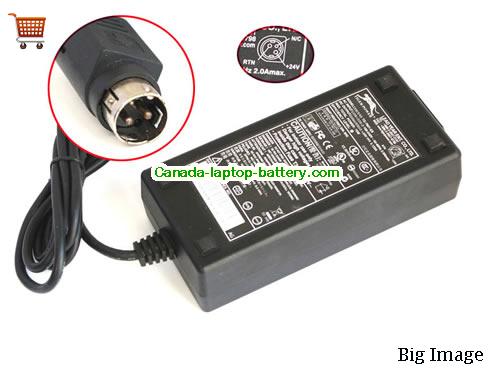 Tiger  24V 3.125A AC Adapter, Power Supply, 24V 3.125A Switching Power Adapter