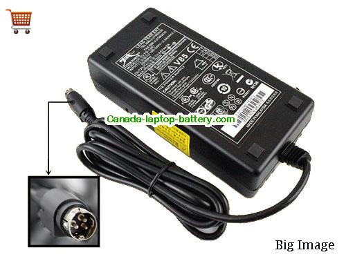 Canada Tiger TG-1201 AC Adapter 24v 5A Power Supply  Round with 3 Pin Power supply 