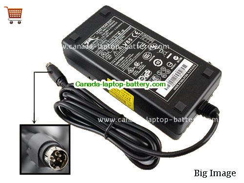 Canada Tiger TG-1201 AC Adapter 24v 5A Power Supply  Round with 3 Pin Power supply 