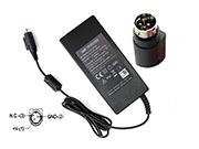 Genuine APD DA-60I24 Ac Adapter 24v 2.5A Round with 3 Pins for Printer in Canada