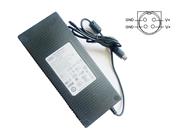 APD 54V 2.23A 120W Laptop Adapter, Laptop AC Power Supply Plug Size 