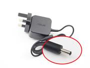 ASUS 12V 1.5A 18W Laptop Adapter, Laptop AC Power Supply Plug Size 4.0 x 1.35mm 