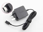 ASUS 19V 1.75A 33W Laptop Adapter, Laptop AC Power Supply Plug Size 61.60 x 55.14 x 29.56mm 