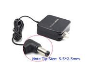 ASUS 19V 3.42A 65W Laptop Adapter, Laptop AC Power Supply Plug Size 5.5 x 2.5mm 