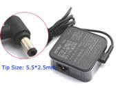 ASUS 19V 3.42A 65W Laptop Adapter, Laptop AC Power Supply Plug Size 5.5 x 2.5mm 