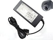 CWT 24V 2.71A 65W Laptop Adapter, Laptop AC Power Supply Plug Size 5.5 x 2.5mm 