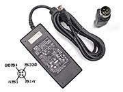 CWT 24V 3.1A 74.4W Laptop Adapter, Laptop AC Power Supply Plug Size 