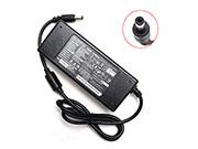 FUJITSU 24V 2.65A 63.6W Laptop Adapter, Laptop AC Power Supply Plug Size 5.5 x 2.5mm 