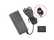 GVE 24V 2.5A 60W Laptop Adapter, Laptop AC Power Supply Plug Size 