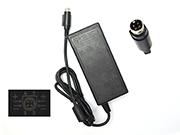 Genuine GVE GM95-240400-F AC/DC/Adapter 24v 4.0A Power Supply Round with 4 Pins in Canada