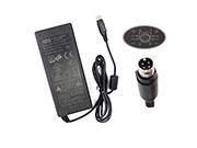 Genuine GM130-2400500-F AC/DC Adapter for GVE 24v 5.0A Power Supply Round with 4 Pins in Canada
