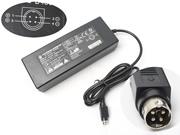 LISHIN 24V 5.42A 130W Laptop Adapter, Laptop AC Power Supply Plug Size 