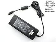 Genuine Lishin 0219B1280 AC Adapter 12v 6.67A Round with 4 Pin 80W Power Supply in Canada