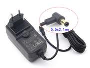 Mass Power 19V 1.6A 30W Laptop Adapter, Laptop AC Power Supply Plug Size 5.5 x 2.1mm 