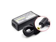 SONY 16V 2.8A 44W Laptop Adapter, Laptop AC Power Supply Plug Size 6.5 x 4.4mm 