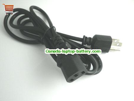 US C13 Ac adapter power cord, TV Power cable, PC power lead